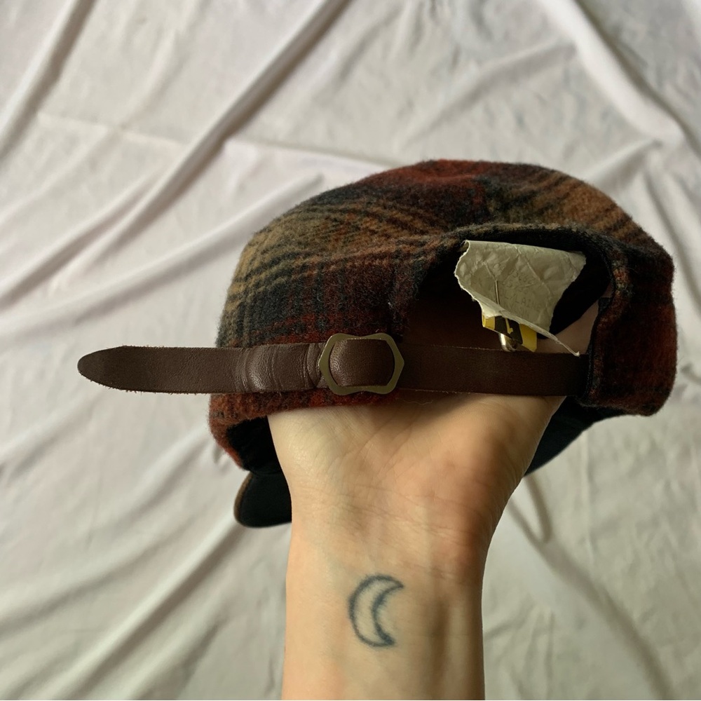 Vintage Plaid Point Zero Hat - Picture 4 of 10